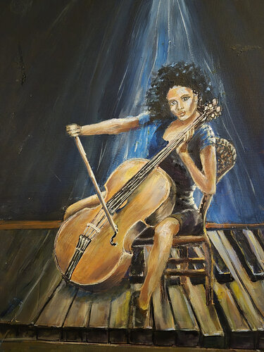 Echoes of Passion von Richard Germinaro, Malerei kaufen auf Singulart