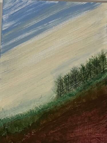 Landslide di Lisa Marie Moulton, Pittura in vendita su Singulart