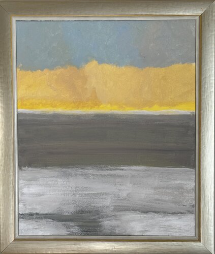 L'arrivo di Lisa Marie Moulton, Pittura in vendita su Singulart