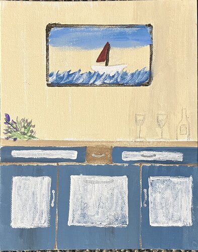 Onda su Onda von Lisa Marie Moulton, Malerei kaufen auf Singulart