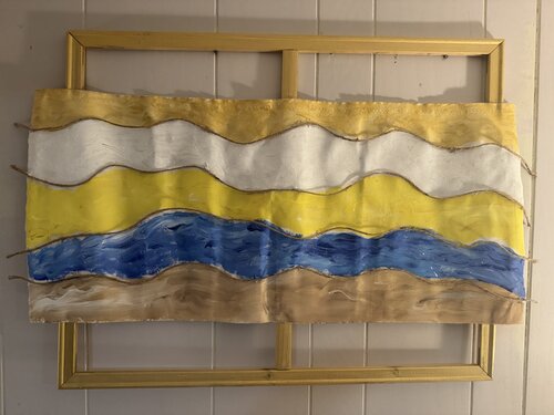 Le Onde della Vita van Lisa Marie Moulton, Schilderij te koop op Singulart