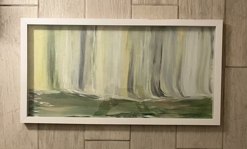 Il Cammino nel Bosco van Lisa Marie Moulton, Schilderij te koop op Singulart