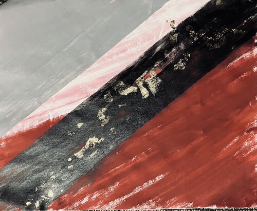 La Strada non è sempre Nera van Lisa Marie Moulton, Schilderij te koop op Singulart