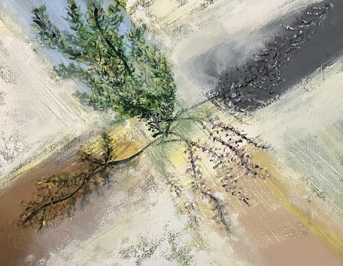 Vivaldi quattro Staggione van Lisa Marie Moulton, Schilderij te koop op Singulart