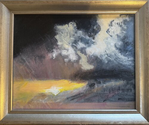 La Vista dall'Alta van Lisa Marie Moulton, Schilderij te koop op Singulart