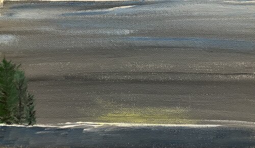 The Pond van Lisa Marie Moulton, Schilderij te koop op Singulart