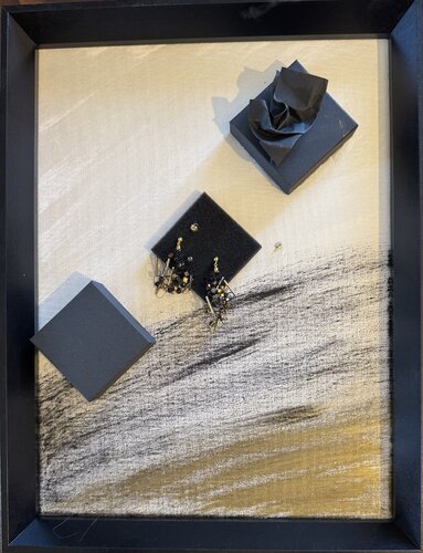 Espressione d'Oro van Lisa Marie Moulton, Schilderij te koop op Singulart