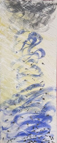 Piove Le Chiave per un nuovo ingresso par Lisa Marie Moulton, Peinture en vente sur Singulart