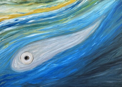 Doppio Senso par Lisa Marie Moulton, Peinture en vente sur Singulart
