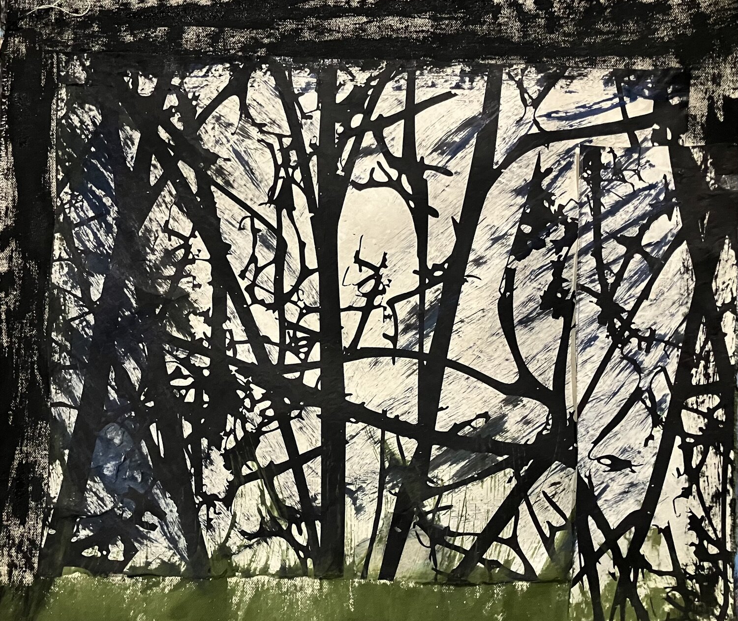 L'Arrivo d'Inverno Lisa Marie Moulton Originalgemälde zu verkaufen