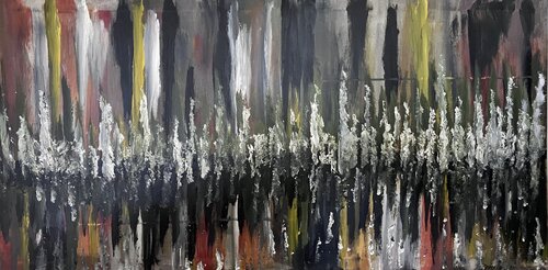 Lake Sunset par David Coulson, Peinture en vente sur Singulart