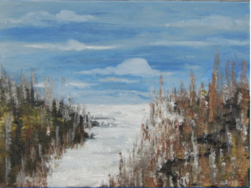 'Path to Nowhere' par David Coulson, Peinture en vente sur Singulart