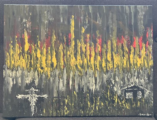 'Big Red' von David Coulson, Malerei kaufen auf Singulart