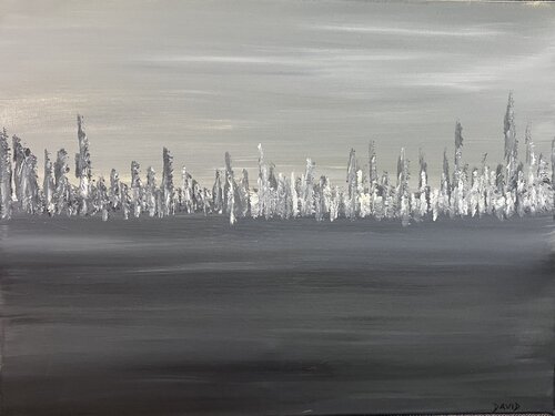 'Isolation' par David Coulson, Peinture en vente sur Singulart