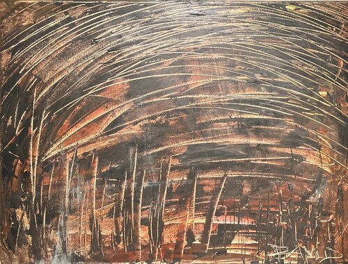 'Low Desert' par David Coulson, Peinture en vente sur Singulart