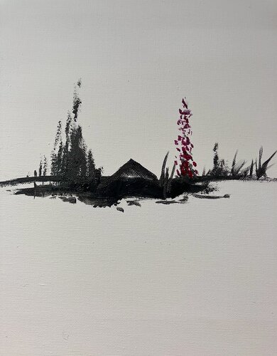 'Campers Island' by David Coulson, Painting for Sale on Singulart