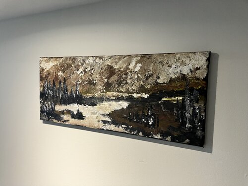 Snowy Creek no. 2 by David Coulson, Painting for Sale on Singulart