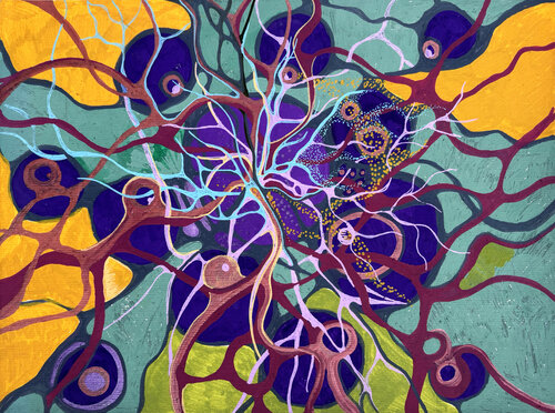 Eyes of opportunities by Svetlana Volk, Work on Paper for Sale on Singulart