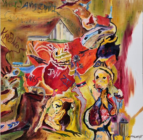 I could use a boost. von Miroslav de la Torre Kozorez, Malerei kaufen auf Singulart