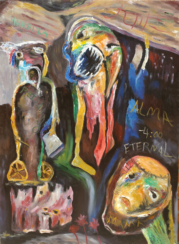 Del fin de la vida y otros sonidos van Miroslav de la Torre Kozorez, Schilderij te koop op Singulart