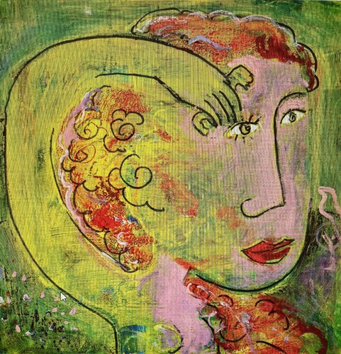 Der Herbst kämmt ihr Haar by Marko Brajković, Painting for Sale on Singulart