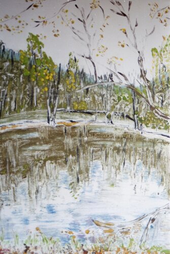 Waldwoog by Gudrun Lydia Martini, 油畫 for Sale on Singulart