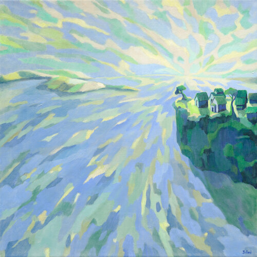 Peak Perspective van Kristine Ballard, Schilderij te koop op Singulart