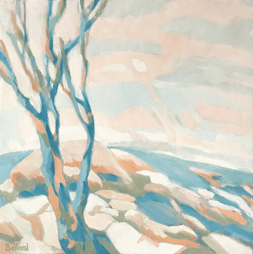 Edge Dwellers 1 van Kristine Ballard, Schilderij te koop op Singulart