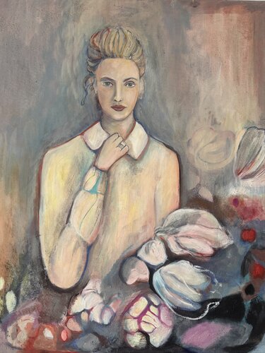 Von jetzt an by Eva Demuth, 油畫 for Sale on Singulart