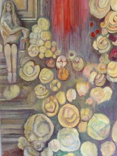 A summerday by Eva Demuth, 油畫 for Sale on Singulart