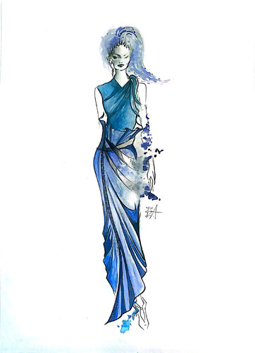 Illustration 9 by Elisa Antolini, Work on Paper for Sale on Singulart