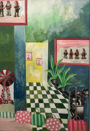 Fabelhafte Welt der Amelie 2 de Eva Maria Kühberger, Pintura a la venta en Singulart