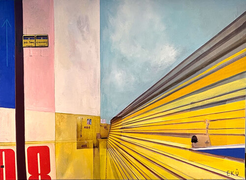 Flow von Eva Maria Kühberger, Malerei kaufen auf Singulart