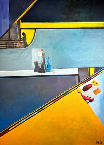 Where ist my mind van Eva Maria Kühberger, Schilderij te koop op Singulart