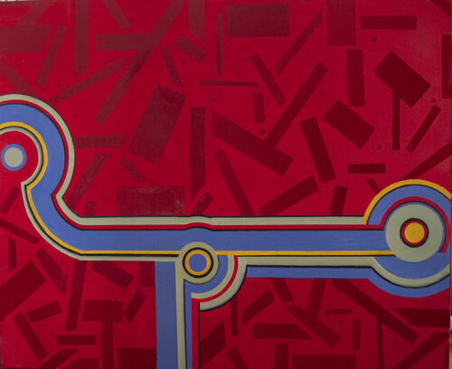 ESTADO EN SUSPENSION van MONICA RITA FUKSMAN, Schilderij te koop op Singulart