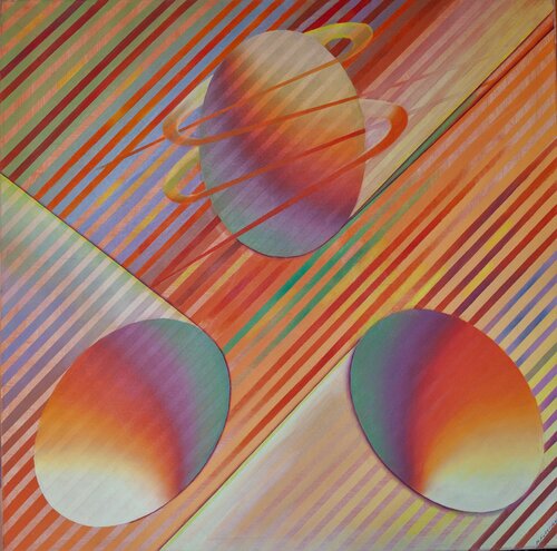 VELOCIDAD INTERIO de MONICA RITA FUKSMAN, Pintura a la venta en Singulart