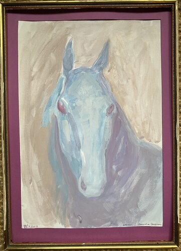 Portrait Artaban par Alexandra Bergmans, Peinture en vente sur Singulart