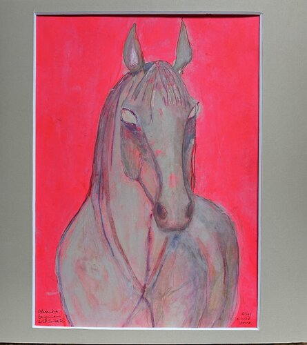 Portrait Ash von Alexandra Bergmans, Malerei kaufen auf Singulart