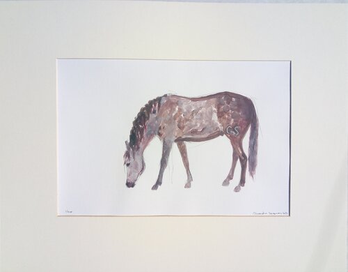 GS Nero par Alexandra Bergmans, Œuvre sur papier en vente sur Singulart