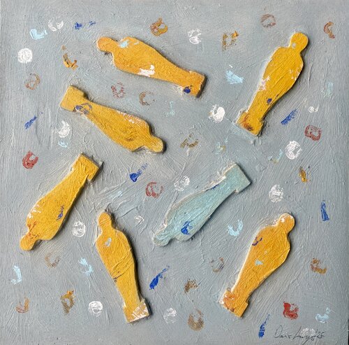 Le parole di ogni giorno van Dario Longo, Schilderij te koop op Singulart