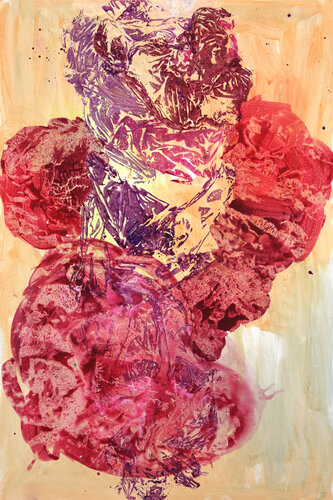 The skin of painting di Antonia Čačić, Pittura in vendita su Singulart