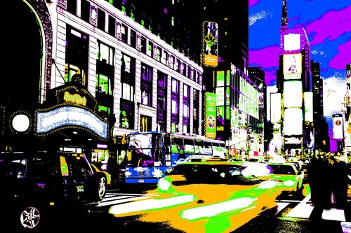 Times Square 3680 de Jürgen Barnickel, Fotografía a la venta en Singulart