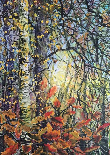 Autumn Magic de Katarina Vidmar, Pintura a la venta en Singulart