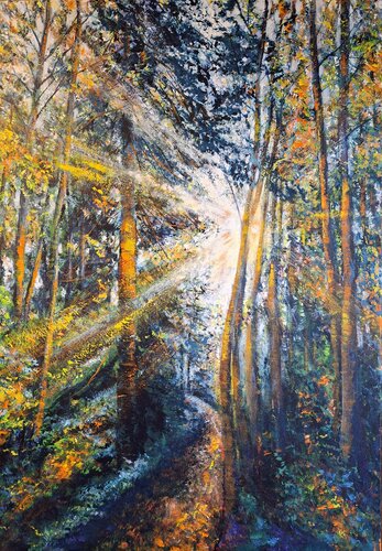 Forest Glory de Katarina Vidmar, Pintura a la venta en Singulart