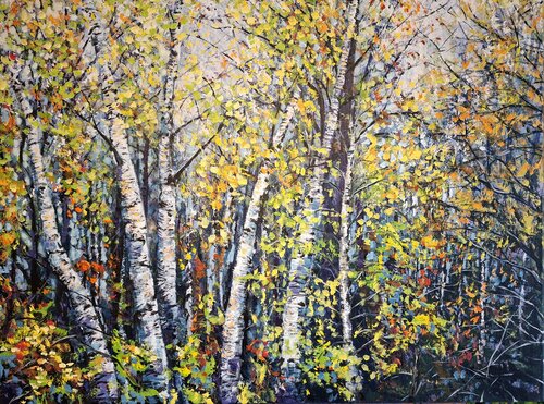 Autumn Bliss de Katarina Vidmar, Pintura a la venta en Singulart