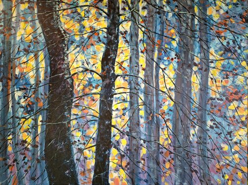 Winter Blues de Katarina Vidmar, Pintura a la venta en Singulart