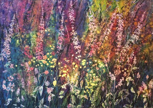 Wild Orchid Magic de Katarina Vidmar, Pintura a la venta en Singulart