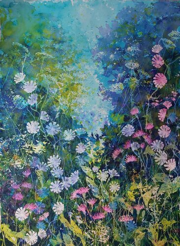 Sky in Love II de Katarina Vidmar, Pintura a la venta en Singulart