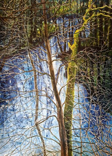 Reflection / Water Fairies de Katarina Vidmar, Pintura a la venta en Singulart