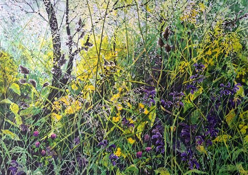 Tall Grass par Katarina Vidmar, Peinture en vente sur Singulart